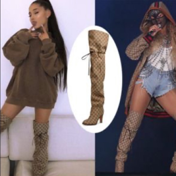 Designer thigh high boots - Picture 4 of 4